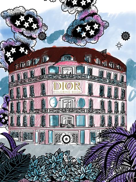 dior activity book|Dior coloring book.